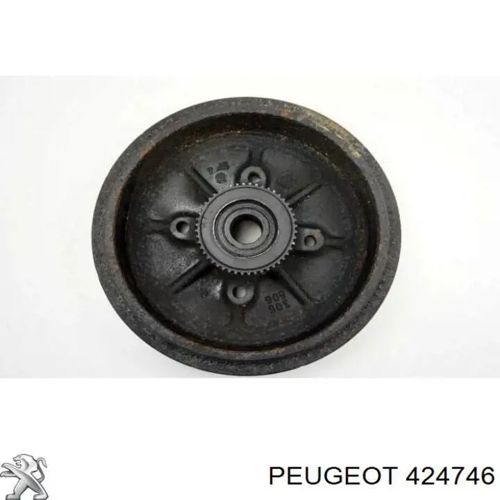 Задний барабан Peugeot/Citroen 424746