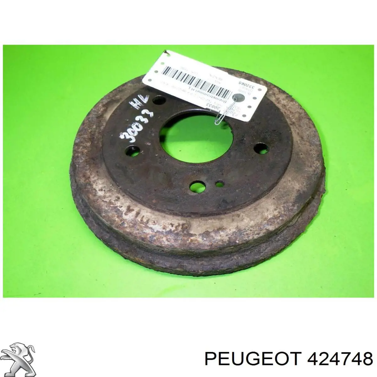 Задний барабан Peugeot/Citroen 424748