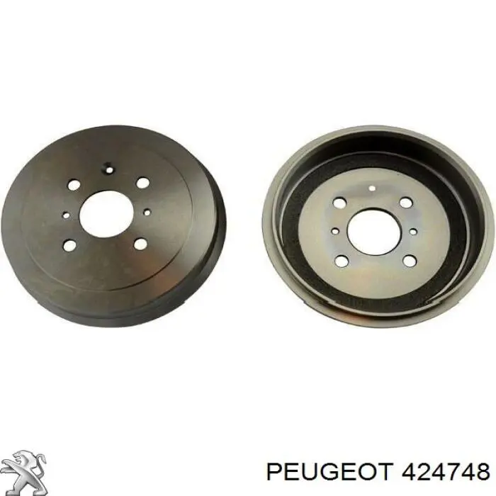 Барабан тормозной задний Peugeot/Citroen 424748 цена, от 60.24 USD