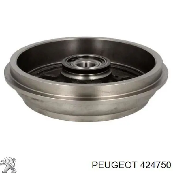 Freno de tambor trasero 424750 Peugeot/Citroen
