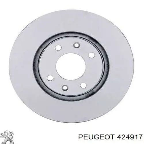 Передний тормозной диск Peugeot/Citroen 424917