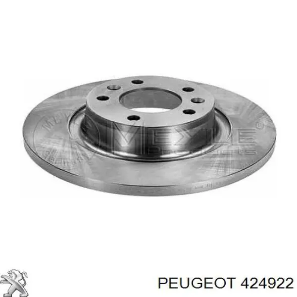 424922 Peugeot/Citroen тормозные диски