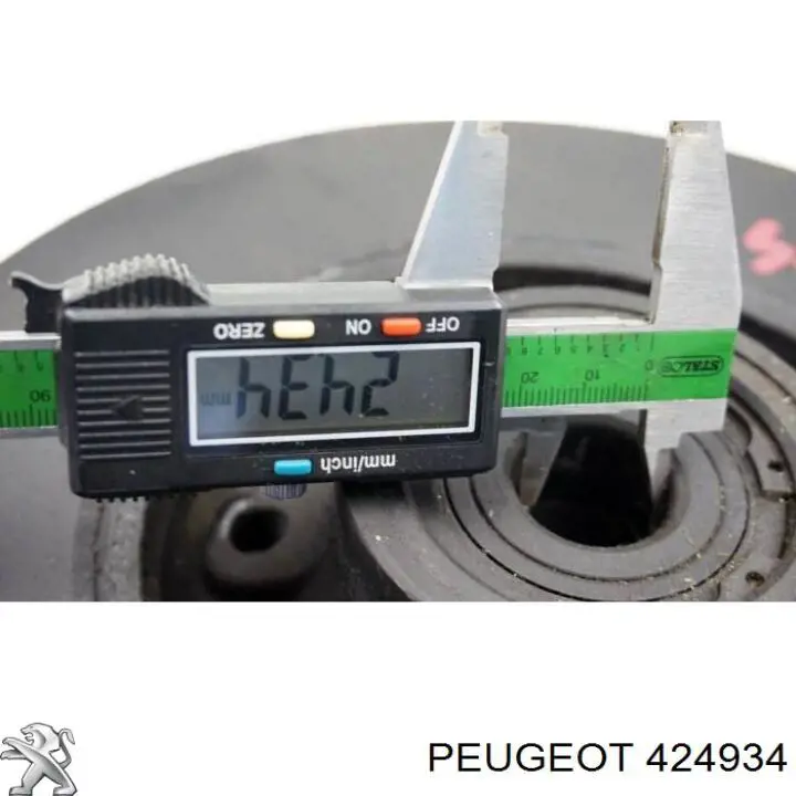 Купить 424934 Peugeot/Citroen Диск тормозной задний