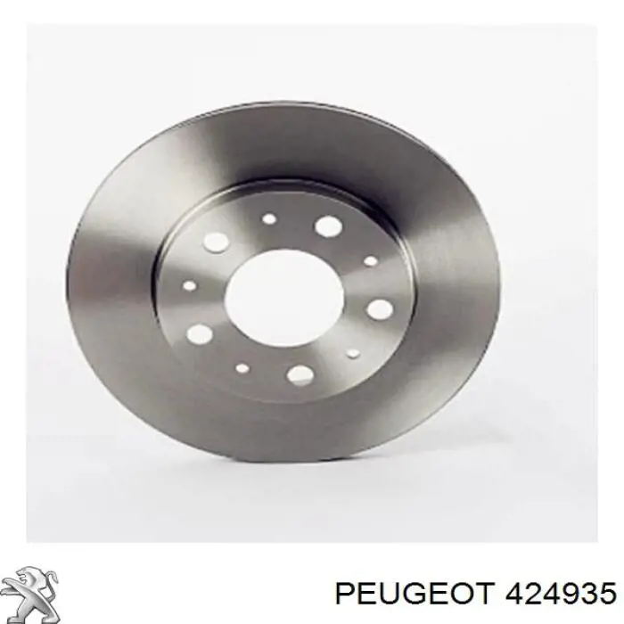 Передние тормозные диски 424935 Peugeot/Citroen