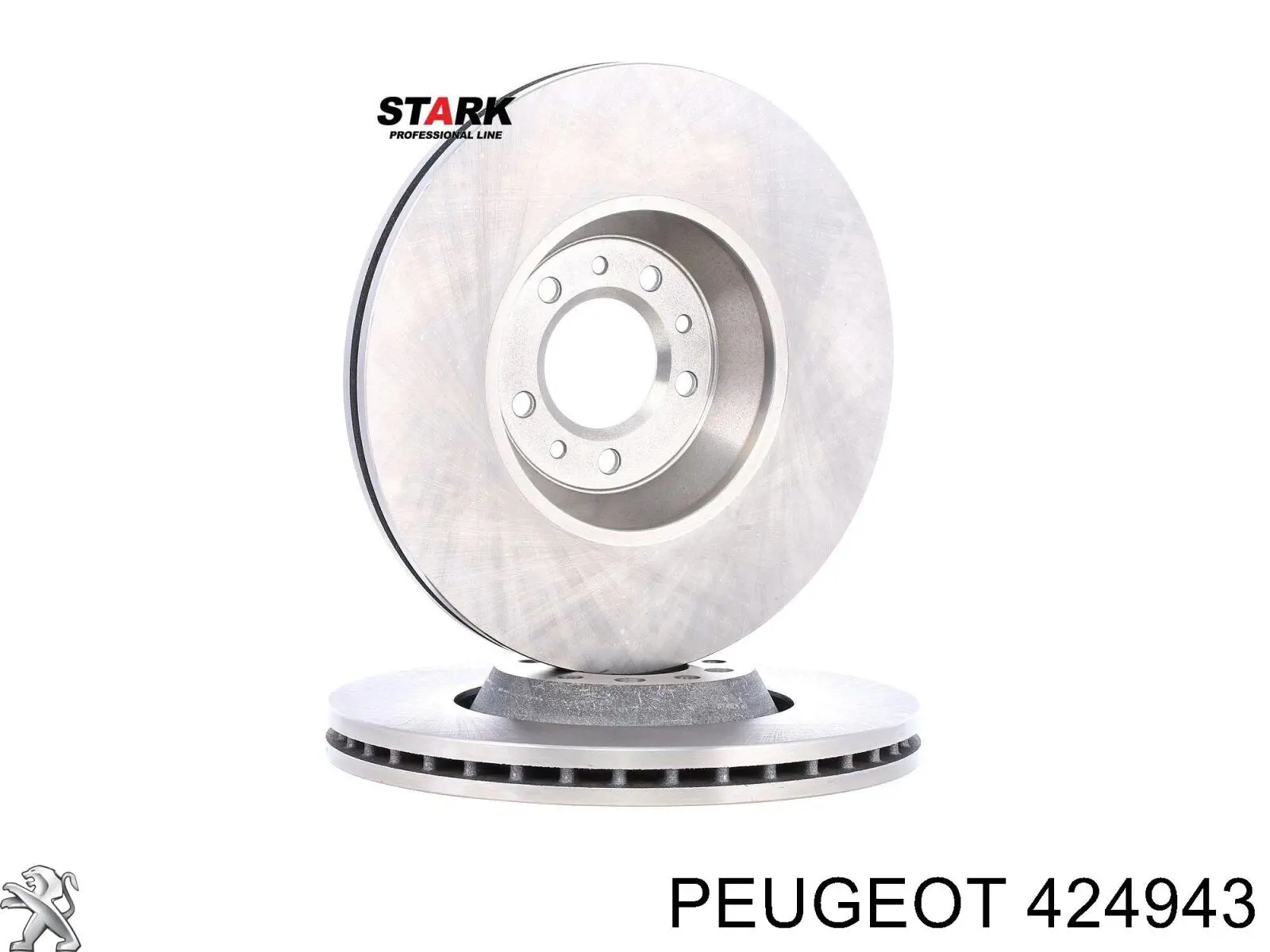 Купить 424943 Peugeot/Citroen Ротор тормозной