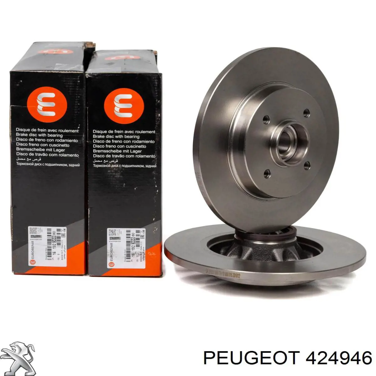 Disco do freio traseiro Peugeot/Citroen 424946 preço, a partir de 123,07 USD