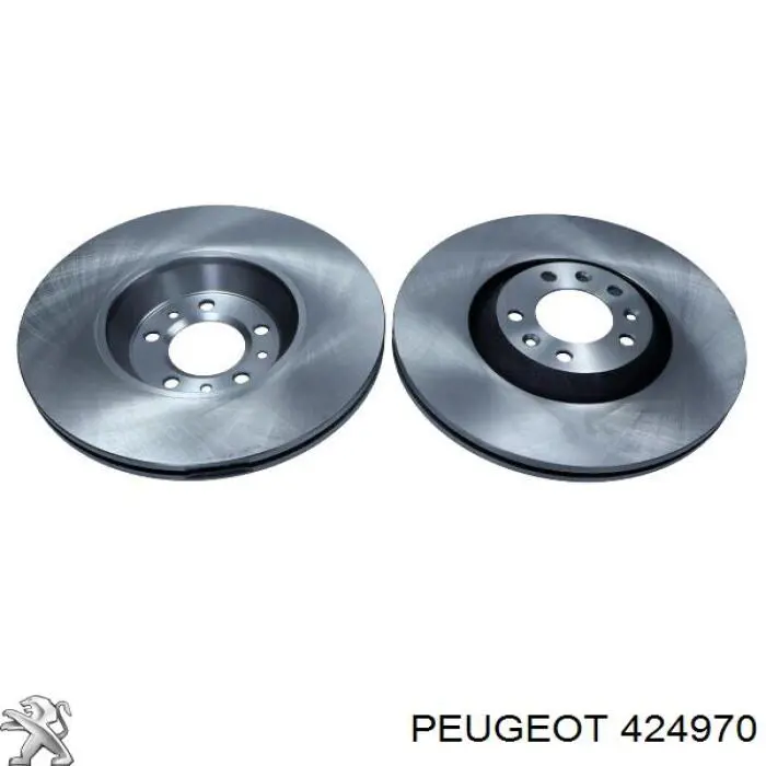 Тормоз дисковый передний Peugeot/Citroen 424970 цена, от 59.37 USD