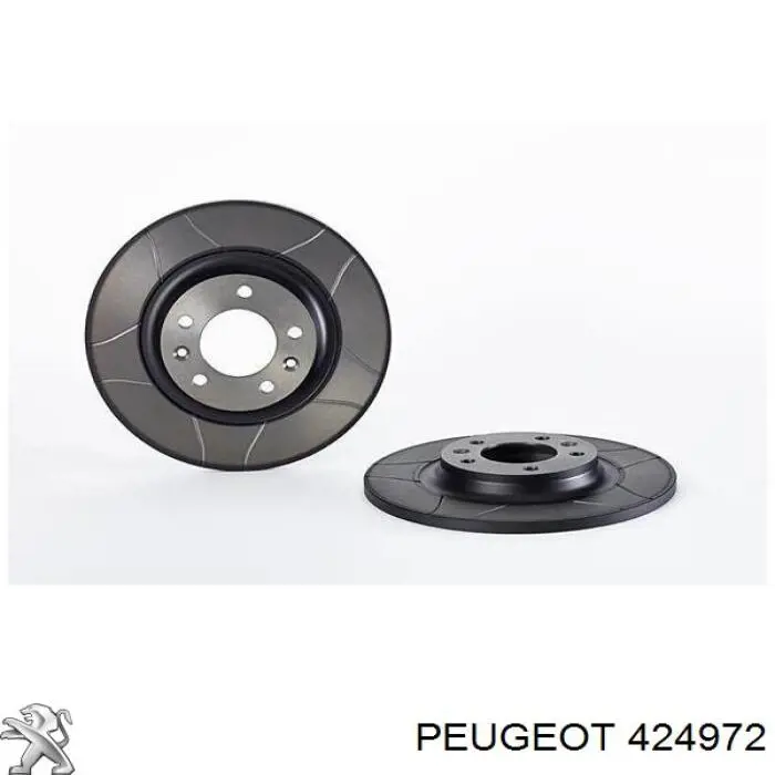 Задний дисковый тормоз Peugeot/Citroen 424972