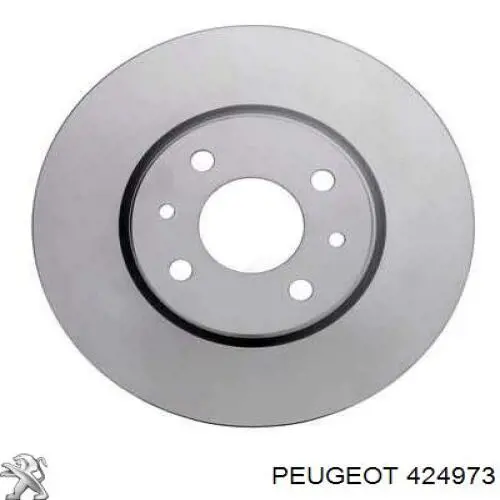 Тормоз дисковый передний Peugeot/Citroen 424973 цена, от 28.92 USD