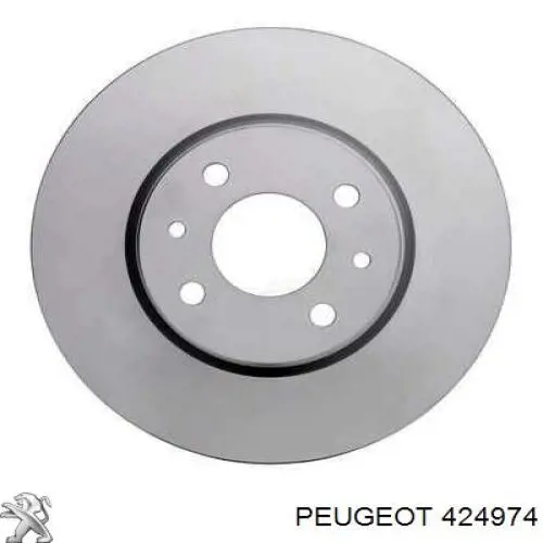 Тормоз дисковый передний Peugeot/Citroen 424974 цена, от 28.92 USD