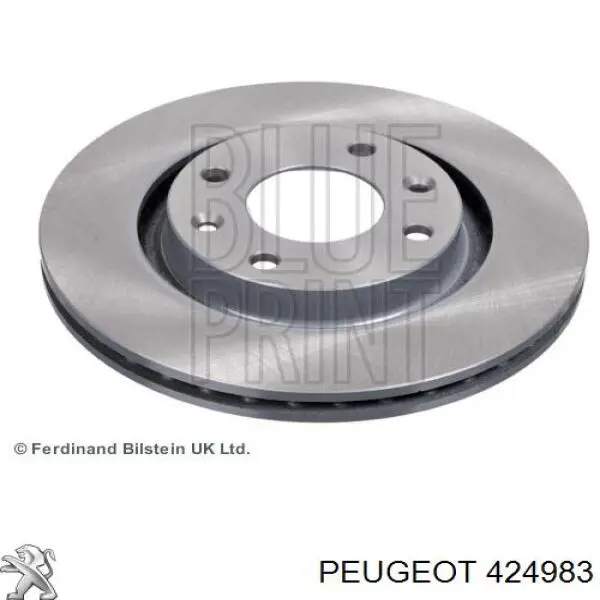 Купить 424983 Peugeot/Citroen Ротор тормозной