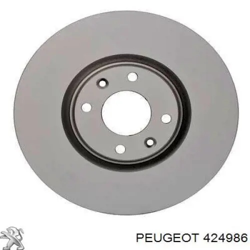 Тормоз дисковый передний Peugeot/Citroen 424986 цена, от 48.11 USD