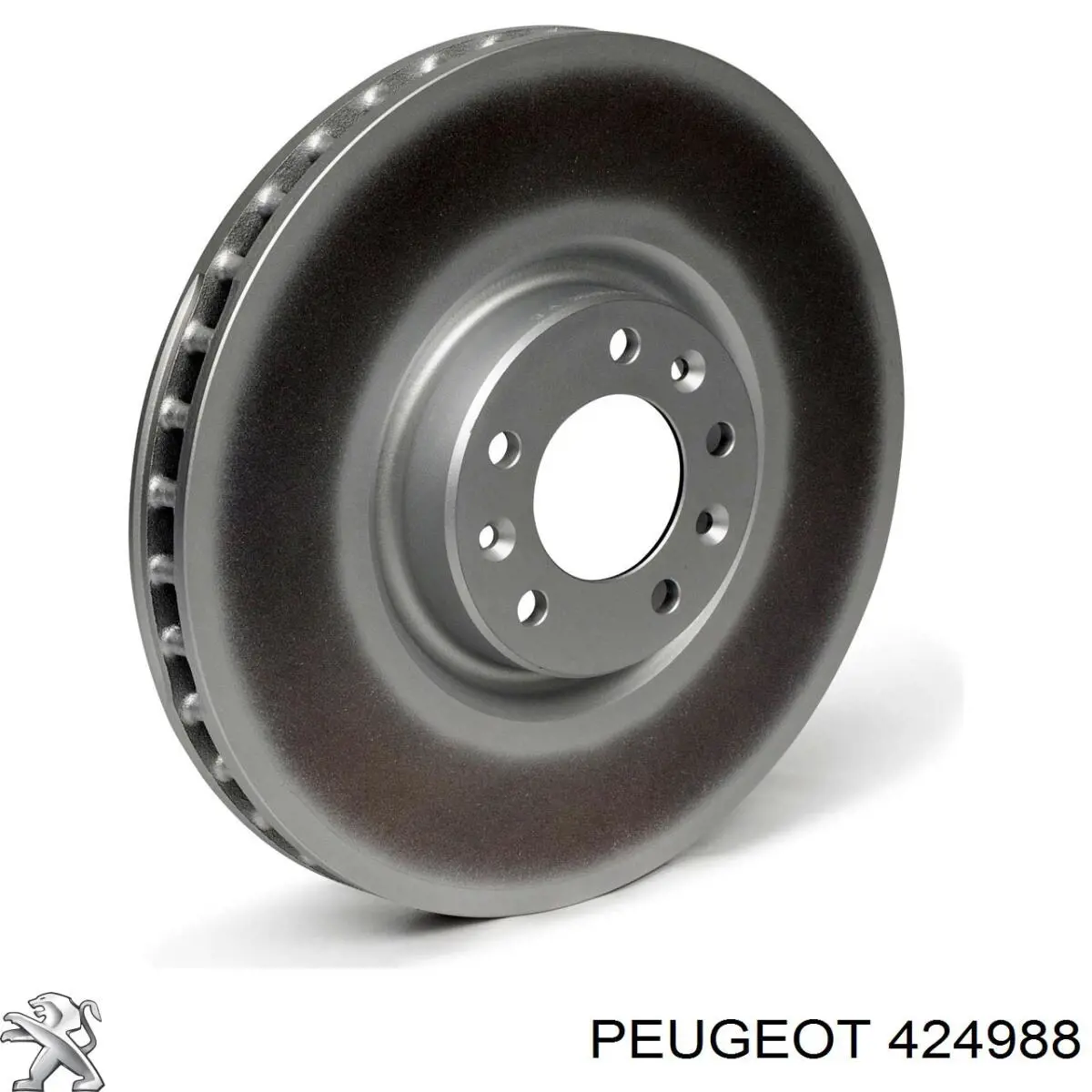 424988 Peugeot/Citroen диск тормозной передний