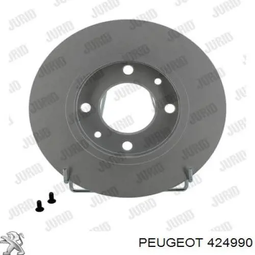 Тормозные диски 424990 Peugeot/Citroen