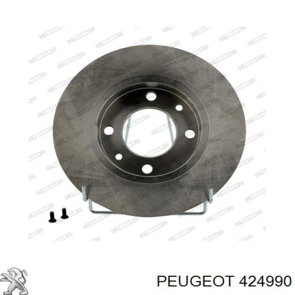 Купить 424990 Peugeot/Citroen Диск тормозной задний