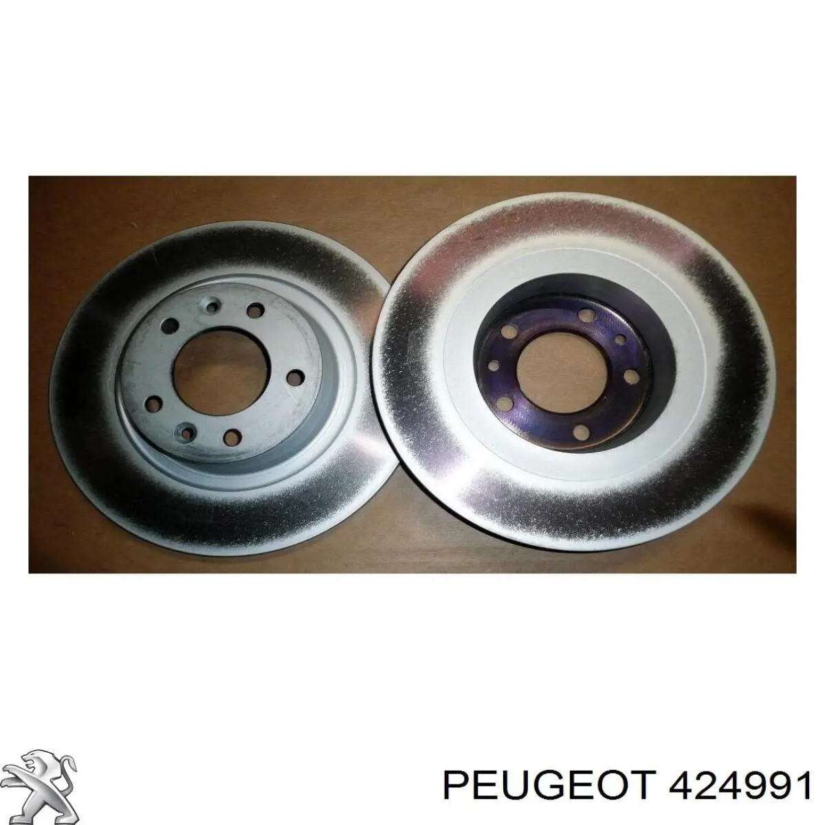 Задний тормозной диск Peugeot/Citroen 424991 цена, от 40.78 USD
