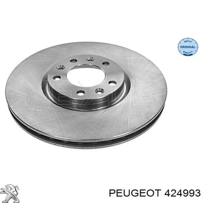 Тормоз дисковый передний Peugeot/Citroen 424993 цена, от 53.43 USD