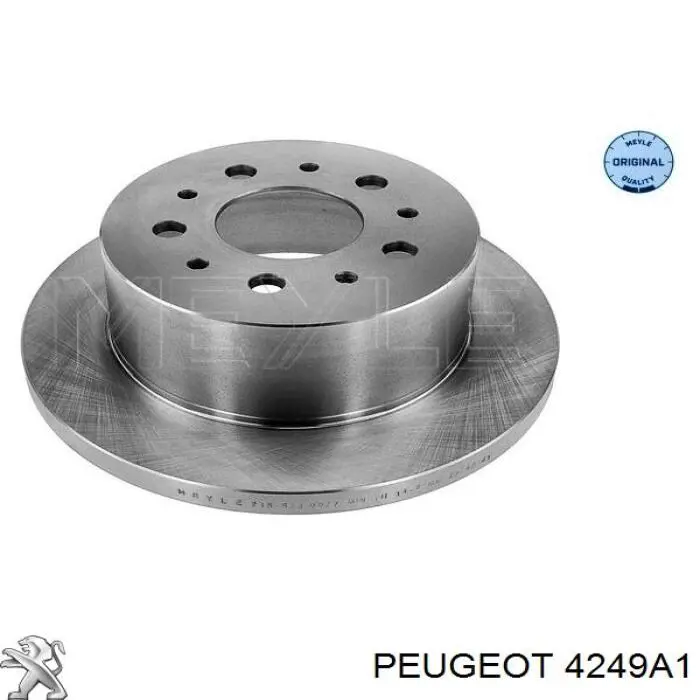 4249A1 Peugeot/Citroen диск тормозной задний
