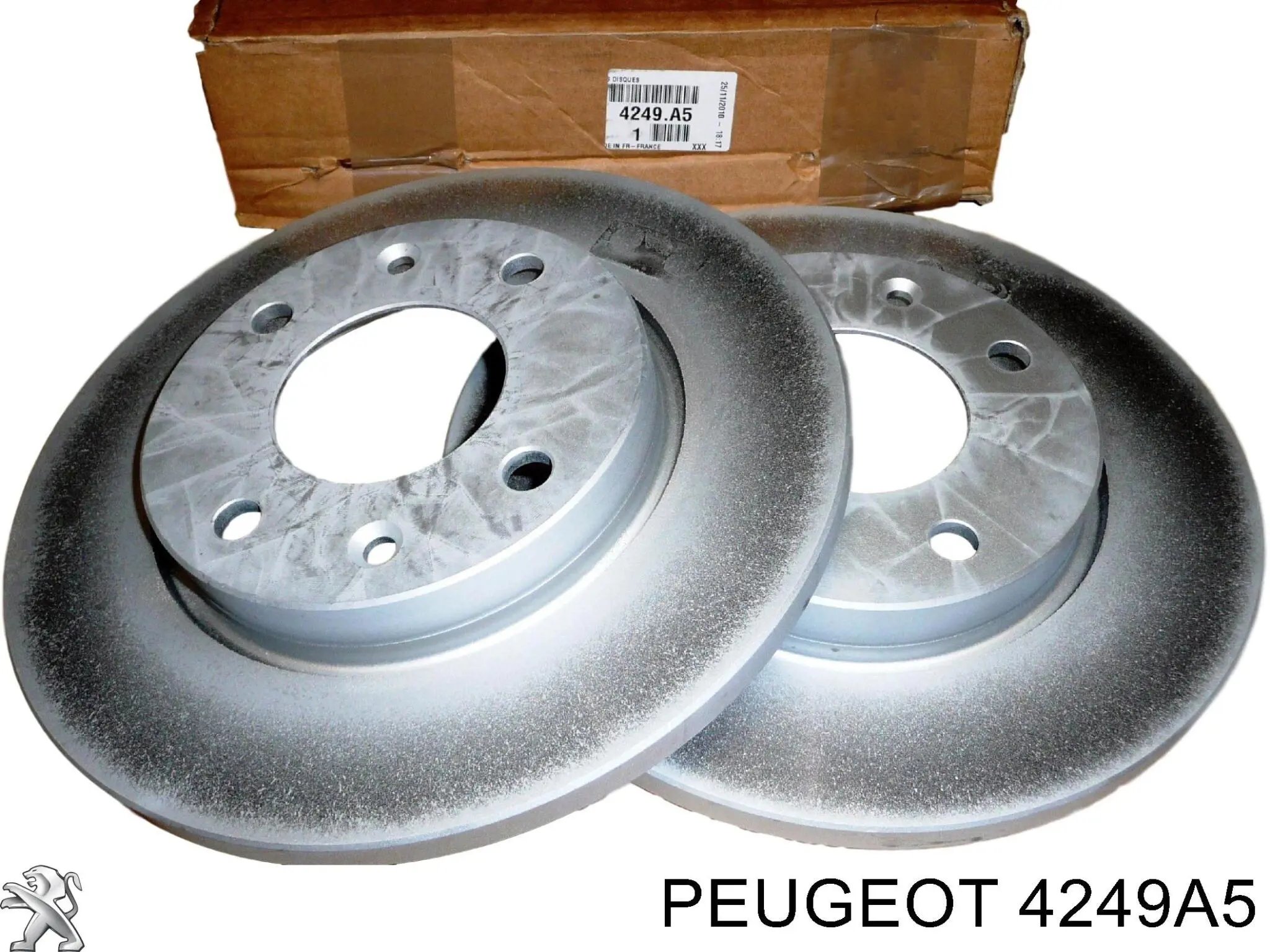 4249A5 Peugeot/Citroen диск тормозной передний