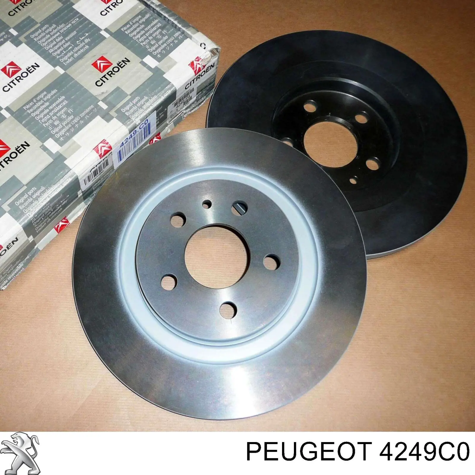 4249C0 Peugeot/Citroen Дисковый тормоз