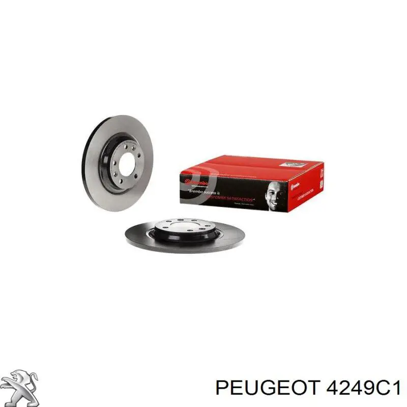 Тормозные диски 4249C1 Peugeot/Citroen