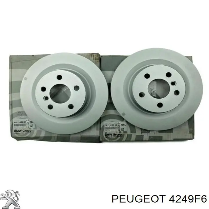 Купить 4249F6 Peugeot/Citroen Ротор тормозной