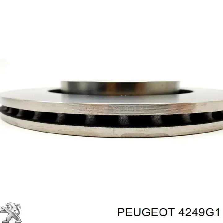 Передний тормозной диск Peugeot/Citroen 4249G1