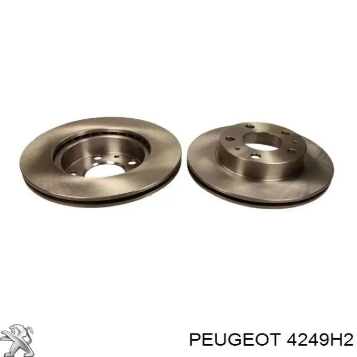 Купить 4249H2 Peugeot/Citroen Ротор тормозной