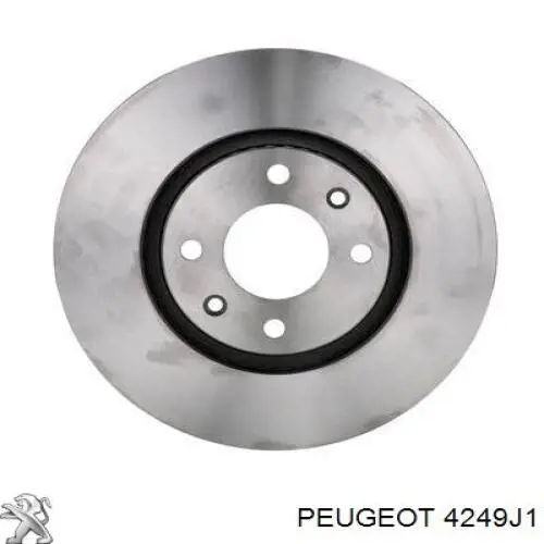 Тормоз дисковый передний Peugeot/Citroen 4249J1 цена, от 35.00 USD