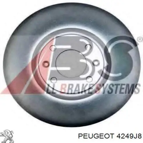 Купить 4249J8 Peugeot/Citroen Ротор тормозной