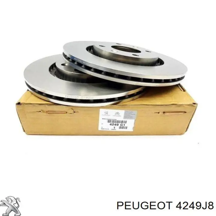 Купить 4249J8 Peugeot/Citroen Ротор тормозной