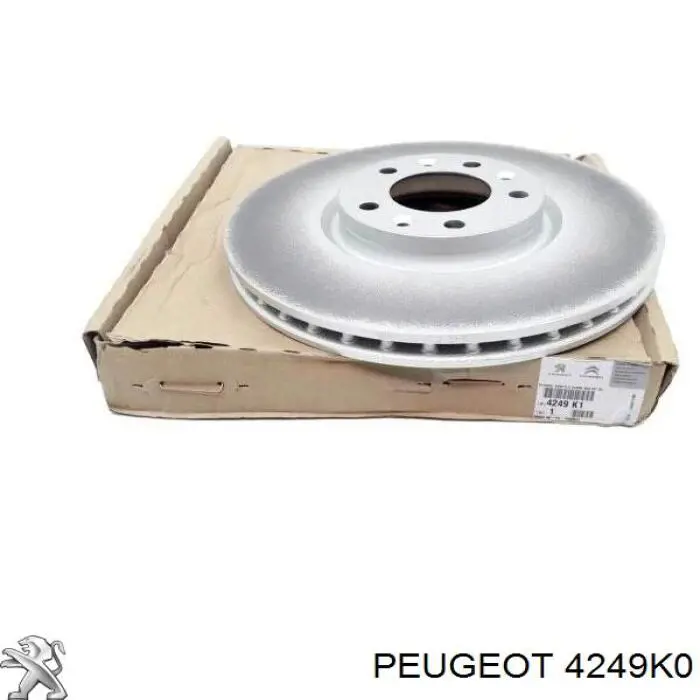 Купить 4249K0 Peugeot/Citroen Ротор тормозной