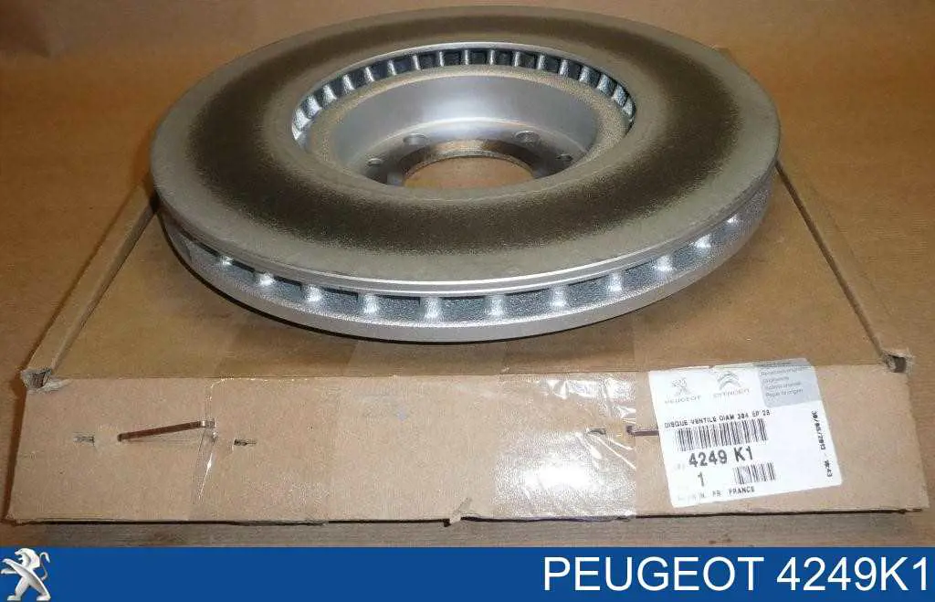 4249K1 Peugeot/Citroen диск тормозной передний