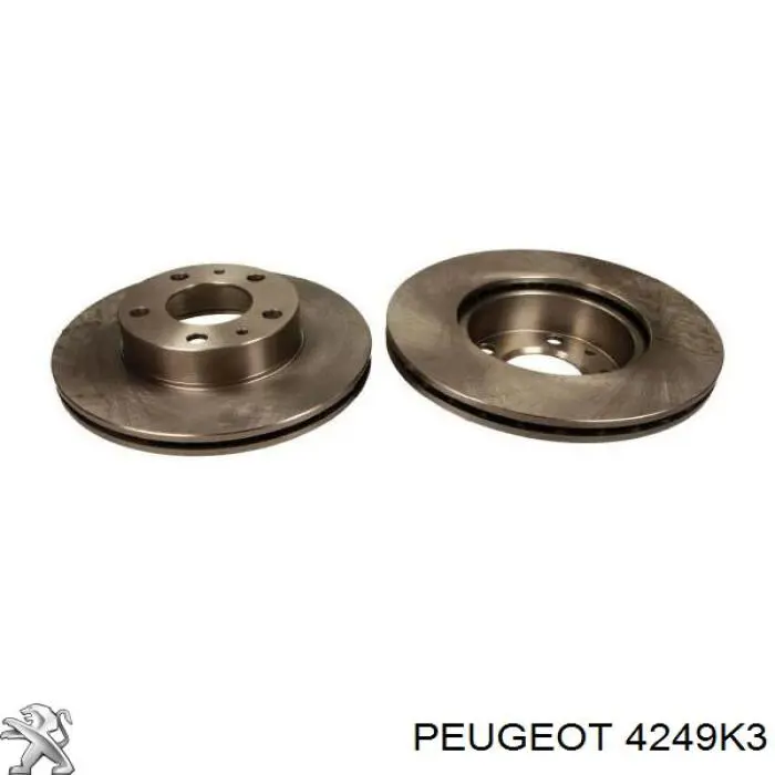 Купить 4249K3 Peugeot/Citroen Ротор тормозной