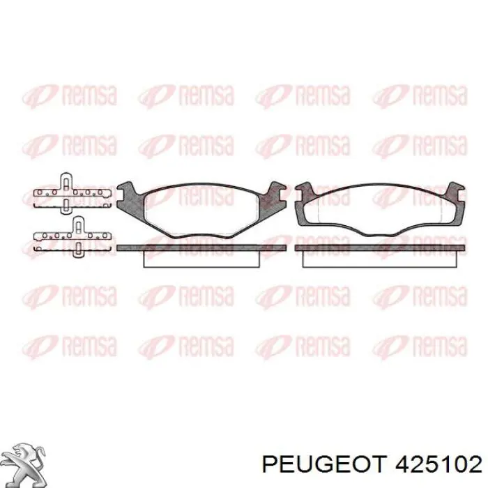 Колодки Peugeot/Citroen 425102 цена, от 18.44 USD