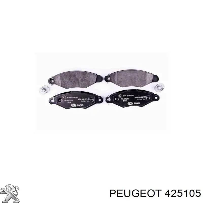 Купить 425105 Peugeot/Citroen Колодки тормозные
