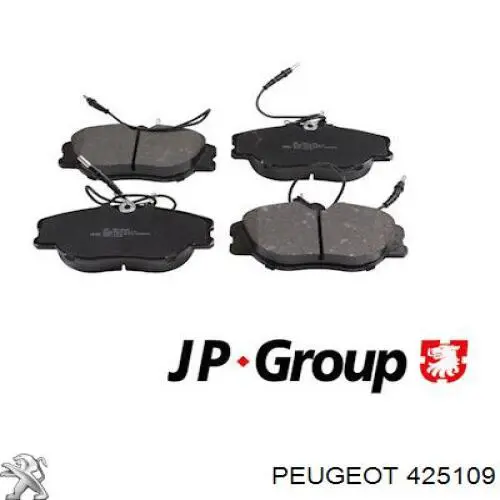 Купить 425109 Peugeot/Citroen Колодки тормозные