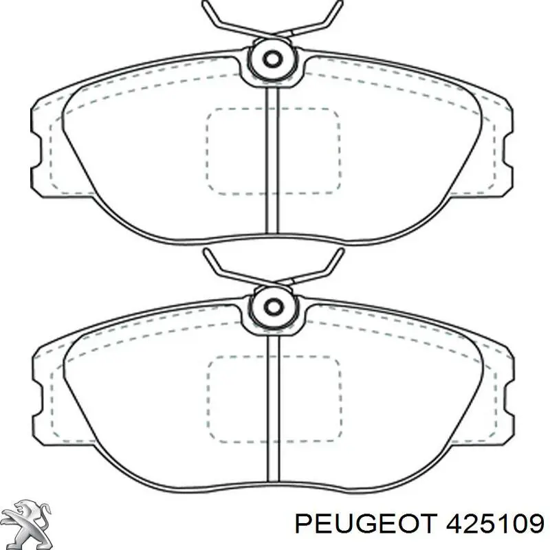 Колодки Peugeot/Citroen 425109 цена, от 16.93 USD