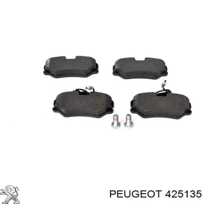 425135 Peugeot/Citroen передние тормозные колодки
