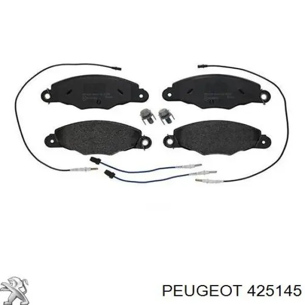 425145 Peugeot/Citroen передние тормозные колодки