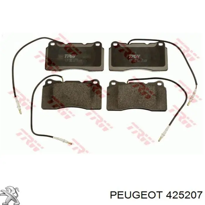 Купить 425207 Peugeot/Citroen Колодки тормозные
