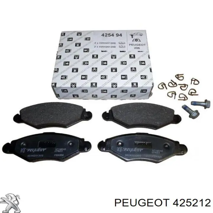 Колодки Peugeot/Citroen 425212 цена, от 16.02 USD