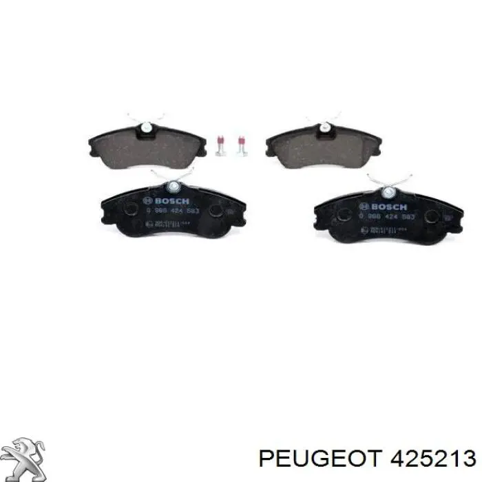 425213 Peugeot/Citroen передние тормозные колодки