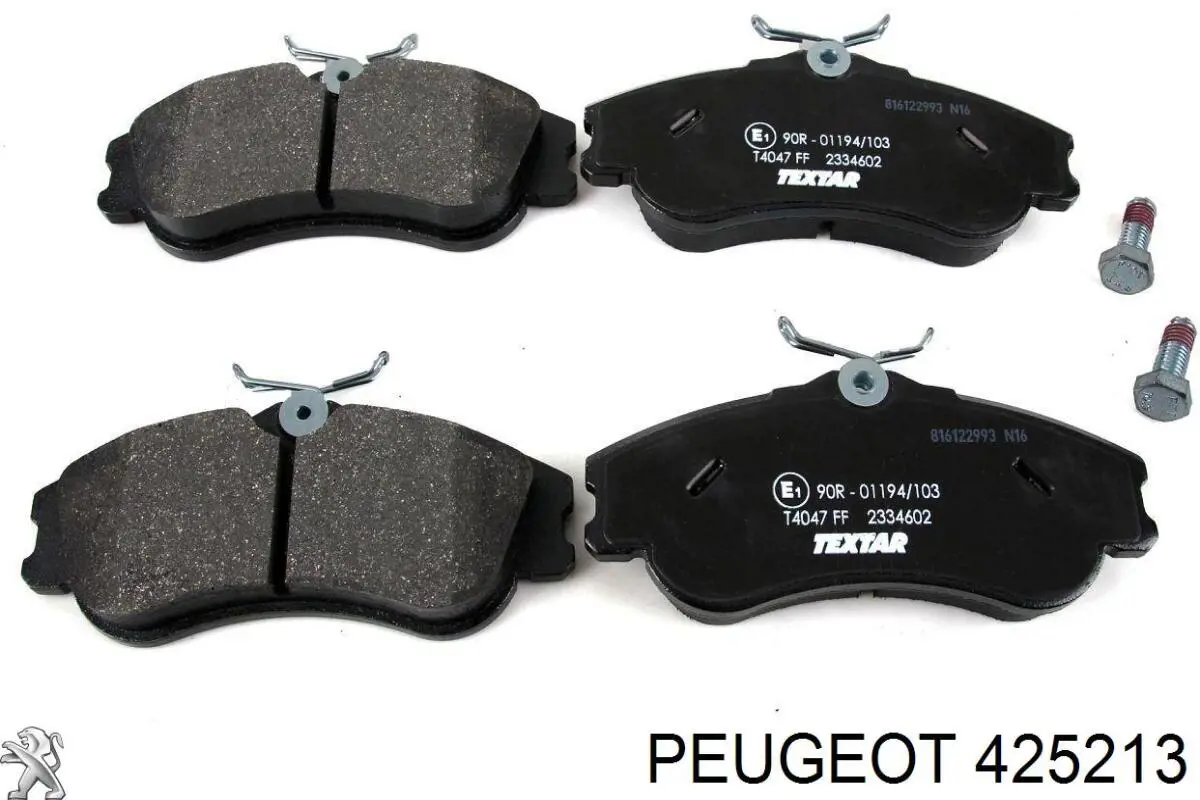 Купить 425213 Peugeot/Citroen Колодки тормозные