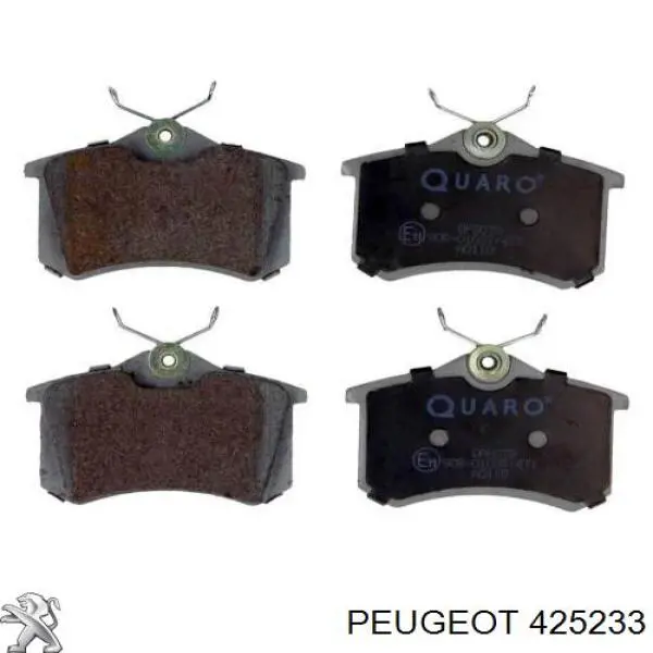 Колодки дисковые  Peugeot/Citroen 425233 цена, от 19.88 USD
