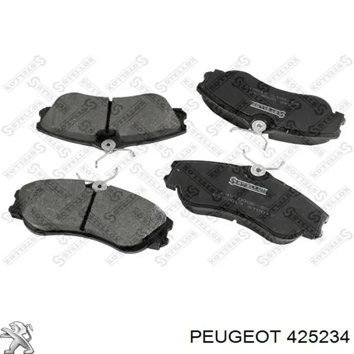 Купить 425234 Peugeot/Citroen Колодки тормозные