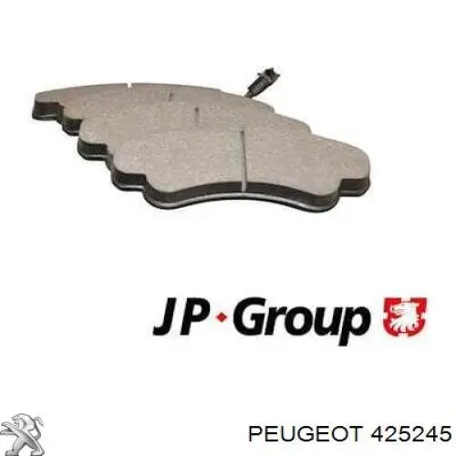 Pastillas de freno delanteras 425245 Peugeot/Citroen