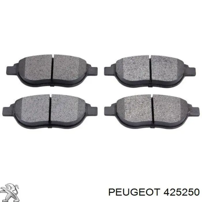 Pastillas de freno delanteras 425250 Peugeot/Citroen