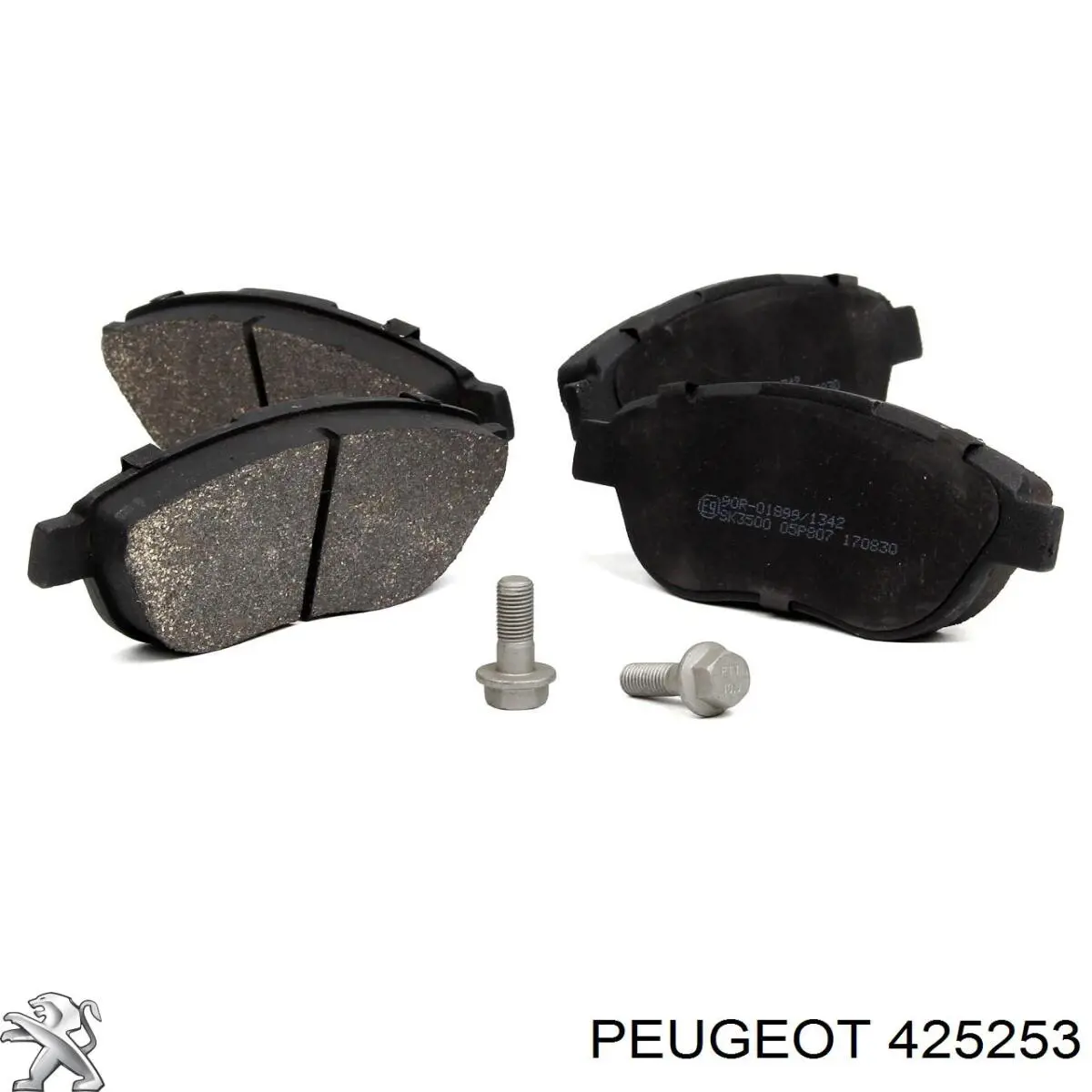 Pastillas de freno delanteras 425253 Peugeot/Citroen