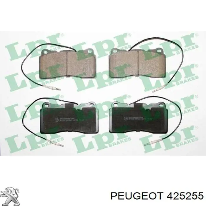 Купить 425255 Peugeot/Citroen Колодки тормозные